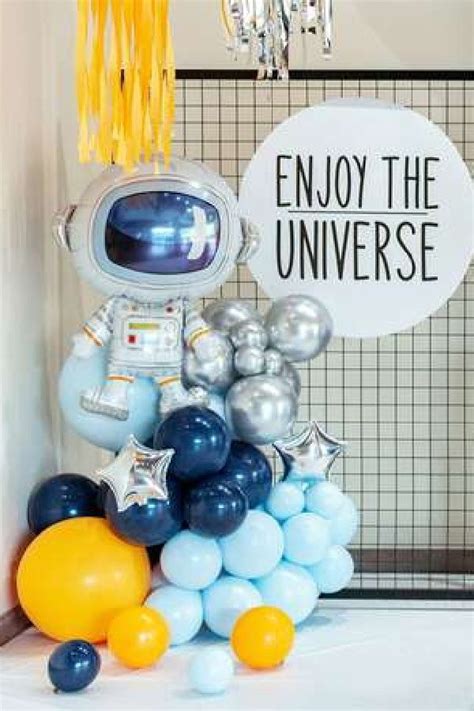 Astronauta Birthday Party Ideas Photo 1 Of 7 Astronaut Party Space