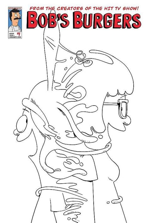 Inserted in the middle slab spiced minced meat, served with salad leaves, sliced tomatoes. bobs burger coloring pages | Bobs burgers, Sailor moon ...