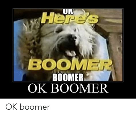 Here S Boomer Ok Boomer Know Your Meme