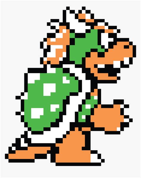 Super Bowser World Pixel Art Know Your Meme All In One Photos