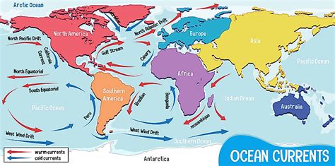 Ocean Currents Worldatlas