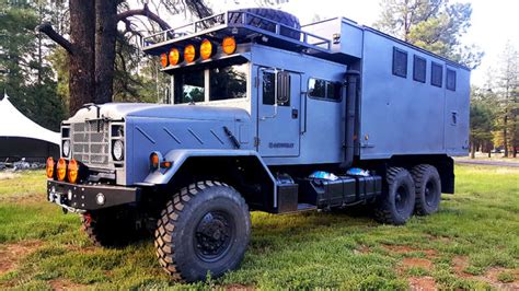 Baileys M934 6x6 Military Truck Overland Conversion Savage Camper