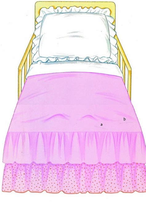 Paper Doll Bed