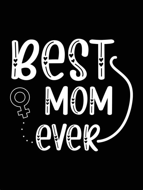 Mothers Day Lettering Quote Happy Mom Shirt Vector Typography Mommy Loves T Shirt Design