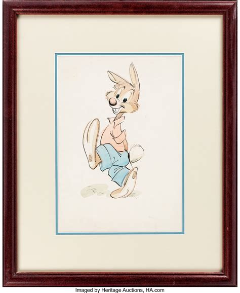 Song Of The South Brer Rabbit Illustration Walt Disney 1946 In