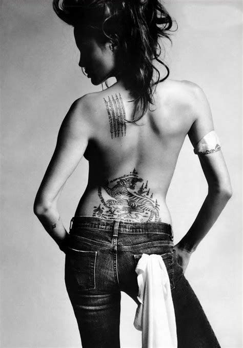 Other tattoos of angelina jolie. 20+ Amazing Angelina Jolie Tattoos Pictures - Hative