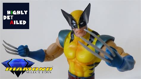 Marvel Select Wolverine Yellow Action Figure Recensione Review Ita