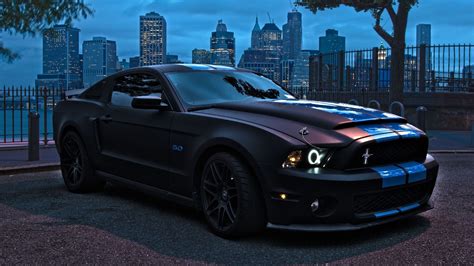 Ford Mustang Matte Black Amazing Photo Gallery Some Information And