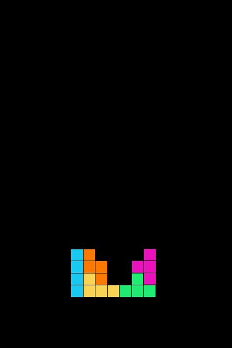 Minimalism Minimalistic Design  Art Design Tetris Game