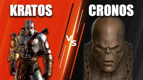 Kratos Vs Cronos Youtube
