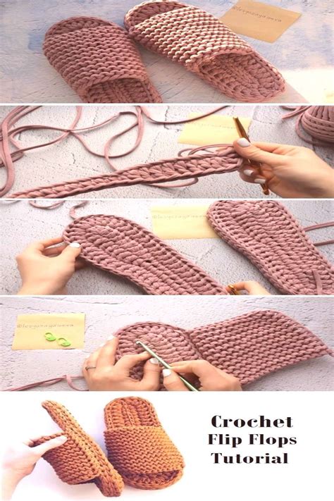 Learn To Crochet Flip Flops Design Peak In Crochet Flip Flops Pattern Flip Flops Crochet