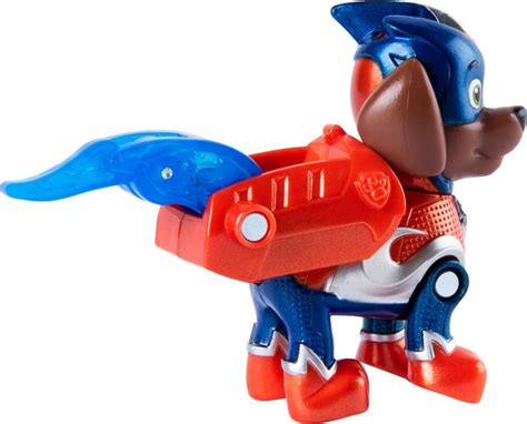 Paw Patrol Mighty Pups Super Paws Chase Deluxe Vehicle With Lights And