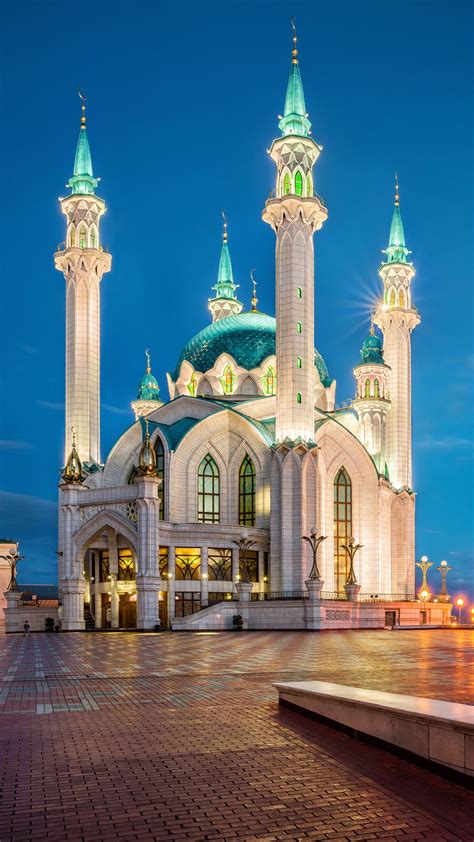 Qolsharif Mosque in Kazan, Russia - | IslamicArtDB.com