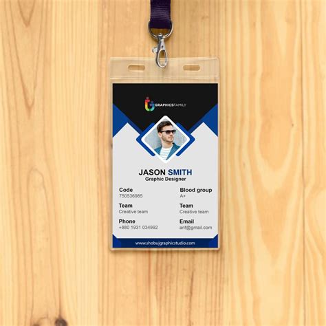 Free Id Card Design Template Free Download Free Printable Templates