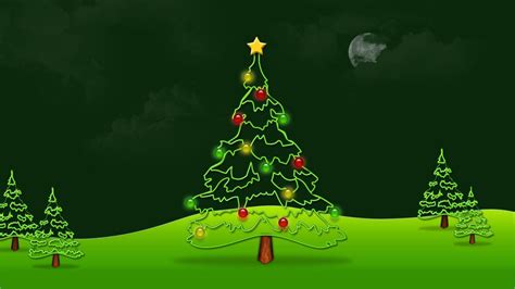 Christmas Backgrounds Animated Christmas Tree Backgro