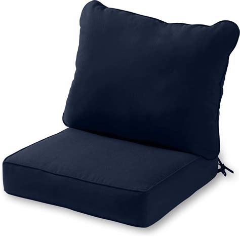 Greendale Home Fashions 2 Piece Outdoor Deep Seat Cushion