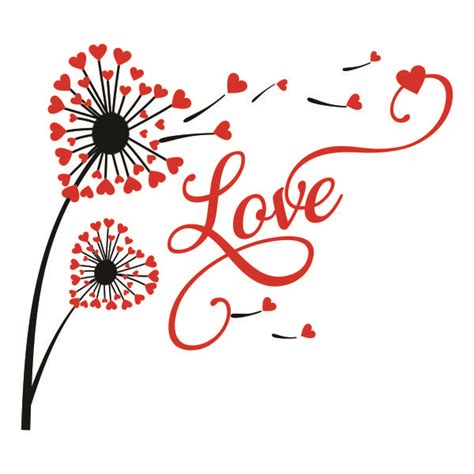 Convert your image to the svg format with this free online image converter. Dandelion Heart Love Cuttable Designs | Signs | Svg files ...