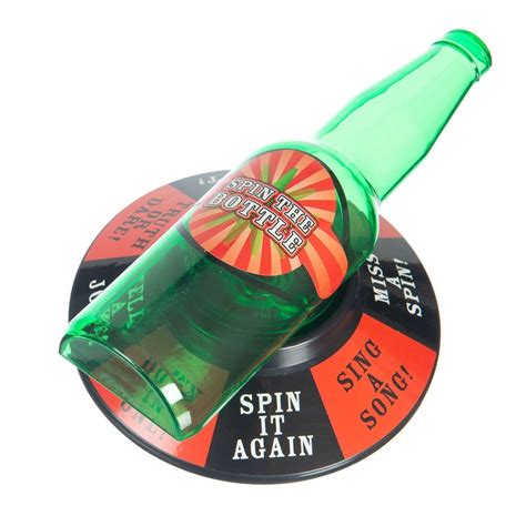 Spin The Bottle Party Drinking Game Funtime T Envy