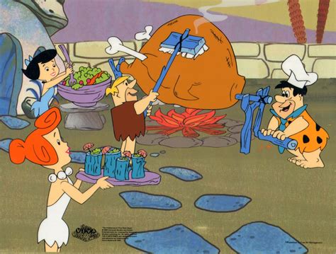 The Flintstones Animation Sericel Cel The Flintstones Photo 24423336