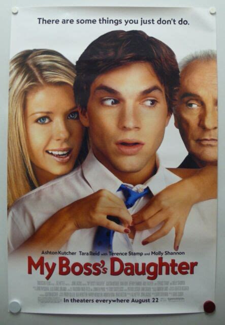 My Bosss Daughter 2003 Ashton Kutcher Tara Reid Molly Shannon One Sheet Ebay