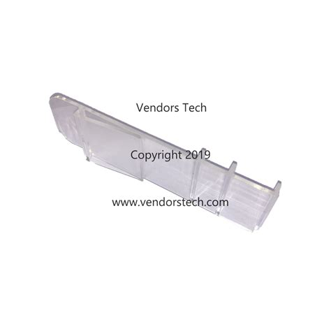 Dixie Narco BevMax Universal Cup Product Deflector/Stabilizer, With Ribs