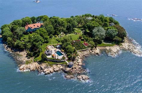 Private Seven Acre Connecticut Island With A Garden Wonderland Sells
