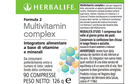 Membro Indipendente Herbalife Formula 2 Herbalife A Cosa Serve