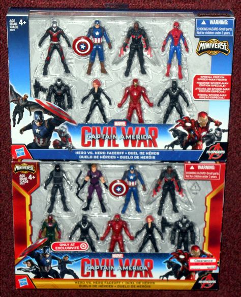 Marvel Captain America Civil War Miniverse All Stars 25 Inch Civil War