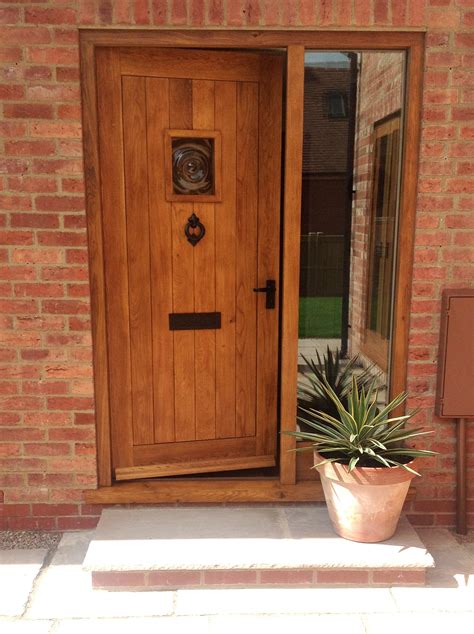 External Traditional Solid Oak Door Traditional Front Doors Oak