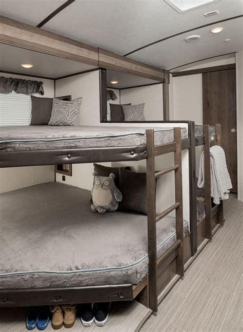 Rv Floor Plans With Bunk Beds