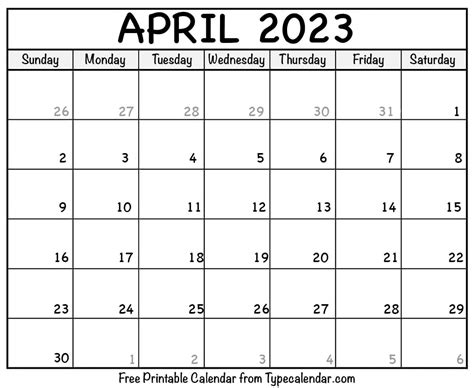 Printable April 2022 Calendar April 2022 Calendar Template Free