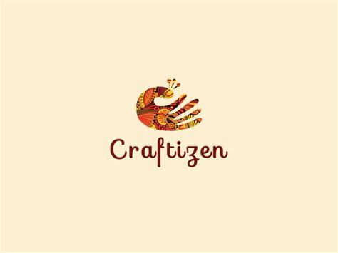 Craftizen Logo Design Craft Logo Hand Logo