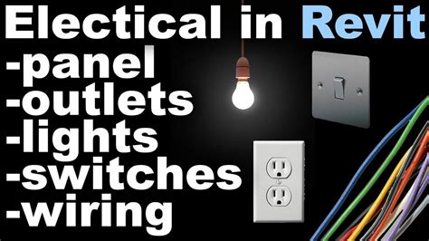 Revit Electrical Beginner Tutorial Outlets Lights Banel Board