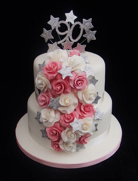 Celebrate the big day with small bites for the ultimate win: Hand Moulded Roses Birthday Cake 07917815712 www.fancycakesbylinda.co.uk www.facebook.com ...