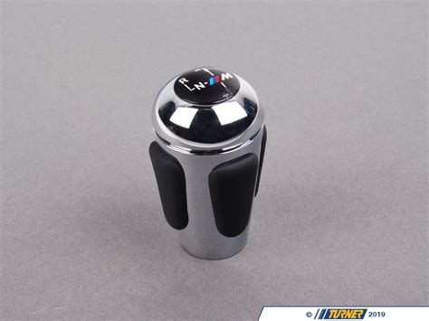 As part of car control. 25162282810 - Genuine BMW SMG Shift Knob - Schwarz Leather - E46 M3 | Turner Motorsport
