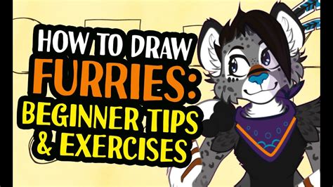 How To Draw Furries Ep Beginner Tips Exercises Youtube