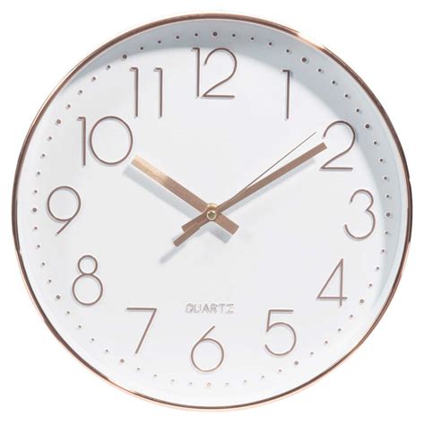 Swaggy Copper Clock D 31 Cm Maisons Du Monde