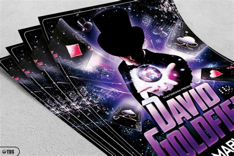 Magic Performer Flyer Template V2 By Thats Design Store