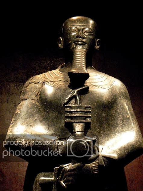 A Well Preserved Statue Of The Kemetic God Ptah 18th Dynasty Turin