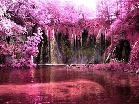 Pink Waterfall Visiting Greece Best Places To Travel Places To Travel