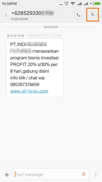 Bagaimana cara memblokir blackberry yang sudah hilang supaya orang yang nyuri/nemu gak bisa menggunakan bb itu ? Cara blokir SMS Penipuan di Xiomi Redmi - Android - ANGOPS