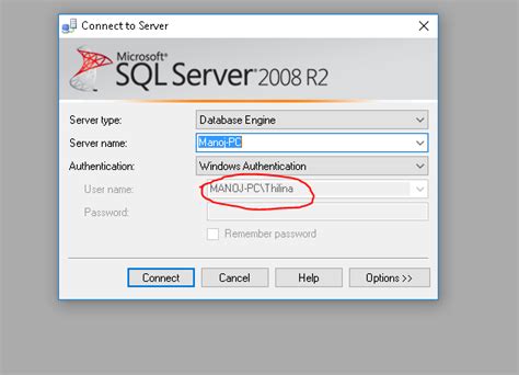 Sql Server Cant Change User Name In Sql Server Management Studio R Login Itecnote