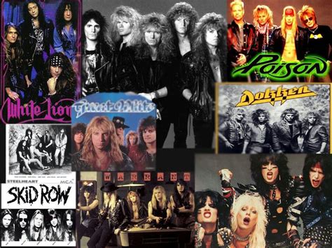 The Best Era In Rock Music History 80s Hair Metal Hair Metal Bands