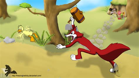 The Pursuit Looney Tunes The Foxy Duckling By Freezingicekirby On