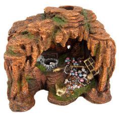 Maybe you would like to learn more about one of these? Top Fin Rock Cave Aquarium Ornament | Ornaments | PetSmart ...