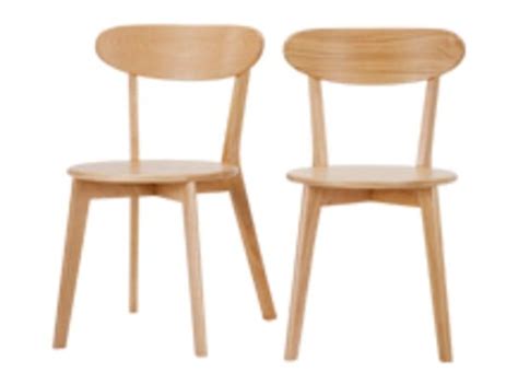 Dine like a king with these stylish, comfortable & amp ; Set of 2 Fjord Dining Chairs, Oak | Mix match dining ...