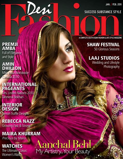 Desi Fashion Magazine Janfeb 2011 Issue 10 By Desi Fashion Magazine