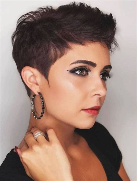 Short Sexy Hairstyle Pixie Hairstyles Short Pixie Haircuts Short Pixie Cut Short Hair Styles
