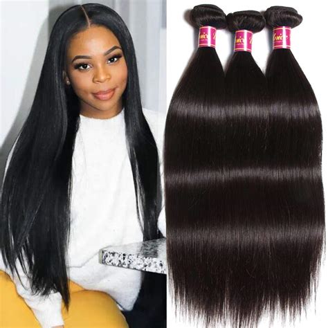 Unice Hair Natural Color 16 18 20inch Brazilian Straight