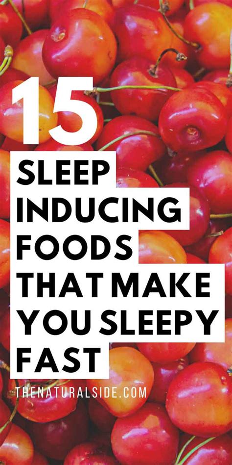 15 Foods That Help You Sleep Through The Night The Natural Side